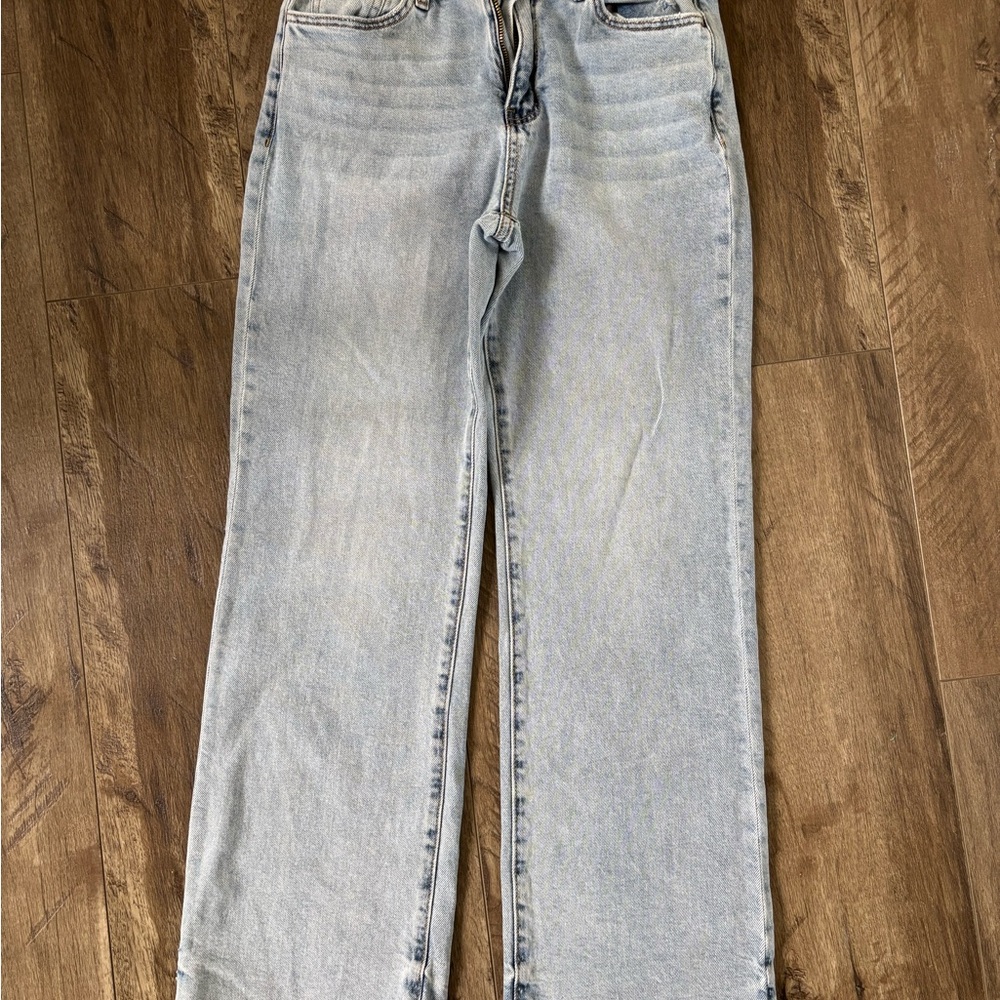 Vervet Jeans Women's Straight Leg Jeans - Light Blue size 28
